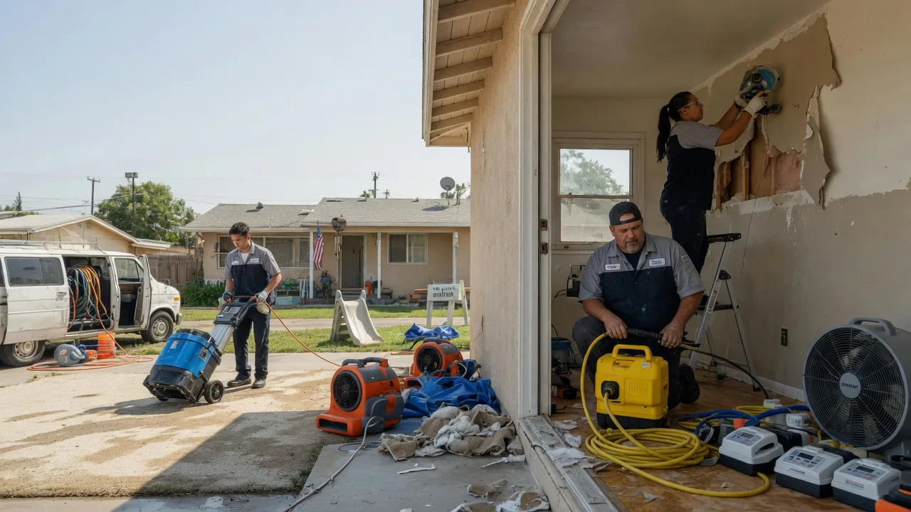 Water Damage Restoration in Plano, IL near me